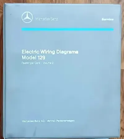 Instrukcja fabryczna service Mercedes Benz 129 serwisówka — praca Karolina, Wałbrzych