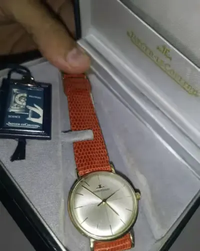 Jaeger-LeCoultre w złocie z pudełkiem i dokumentami zakupu cały set — praca Łukasz, Kalisz