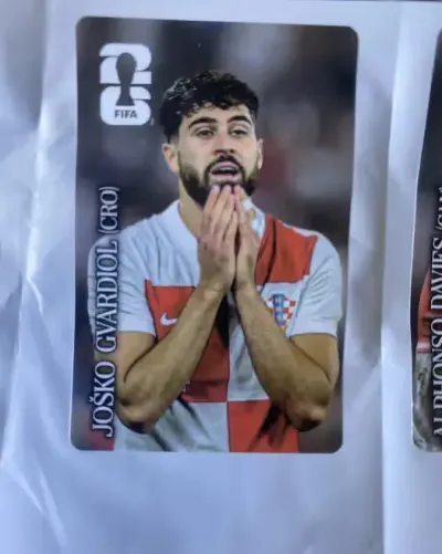 Joško Gvardiol FIFA 2026 Coca-Cola Panini — praca Ruslan, Warszawa
