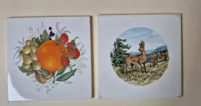kafelki Villeroy Boch, 2 szt — praca Vintage, Warszawa