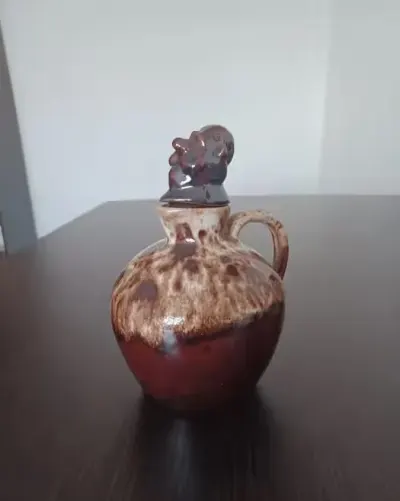 Karafka dzbanek z ceramiki Sarmata 20x13cm — praca Grzegorz, Warszawa