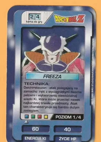 Karta Dragon Ball - FREEZA — praca Vidoq, Łódź