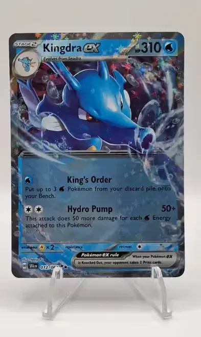 Karta pokemon Kingdra EX 012/064 — praca mariusz, Siemirowice