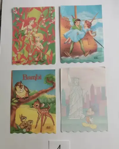 Karteczki z notesów lata 90 zestaw 1 — praca kszantoperzyca, Grudziądz