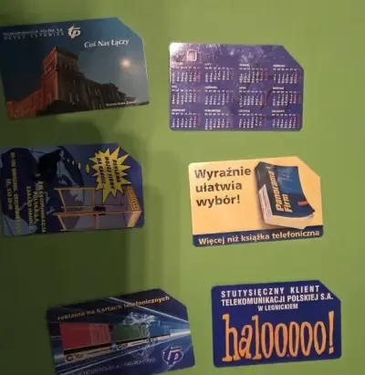 Karty telefoniczne 6 sztuk — praca Karol, Bydgoszcz