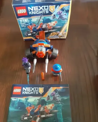 Klocki LEGO Nexo Knights Artyleria Królewskiej Straży 70347 — praca Tomasz, Rąbień