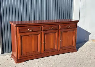 Komoda klasyczna  | Styl angielski | Mahoniowa | Meble do salonu i jadalni — praca Antyki, Środa Śląska