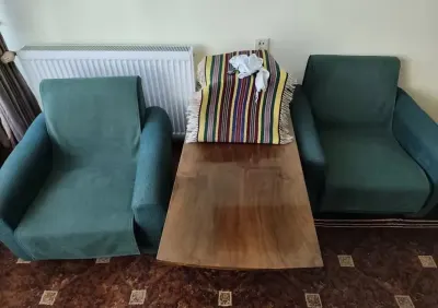 Komplet wypoczynkowy/2xfotel+ława/ — praca Wojtek, Bydgoszcz