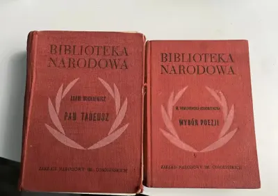Książki zestaw ,,Biblioteka Narodowa”1967 rok — praca Piotr, Gliwice