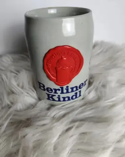 Kufel Berliner kindl ceramiczny lata 60 — praca wisniaskc1993, Bełchów