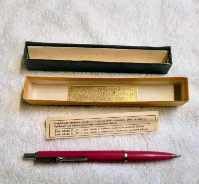 Kultowy Długopis ZENITH 7 z PRL – Oryginalne Pudełko – Stan Kolekcjonerski / Vintage — praca Tomasz, Lublin