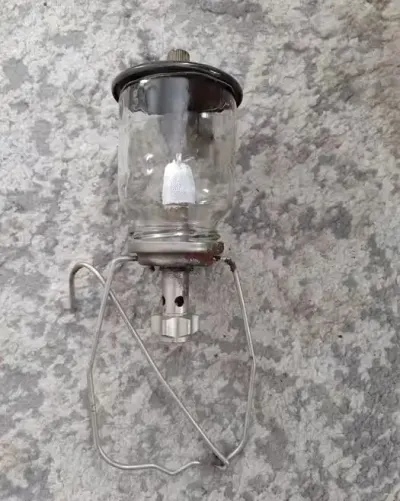 Lampa turystyczna gazowa prl — praca Rafał, Wrocław