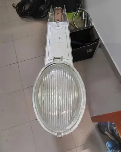 Lampa uliczna industrial — praca ireneusz, Katowice