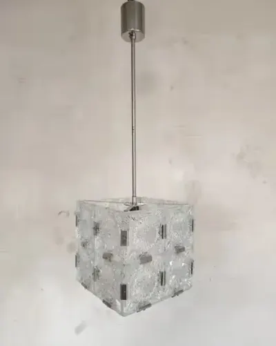 Lampa wisząca Kamienicy Senov lata 70te Vintage — praca Maciej, Kłodzko