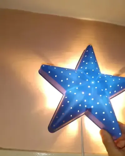 Lampka ścienna nocna gwiazdka ikea — praca ewa, Bydgoszcz