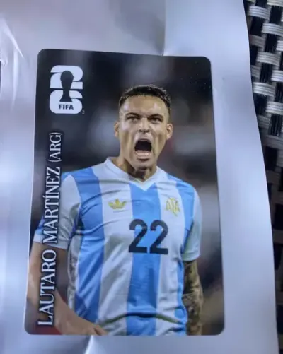 Lautaro Martínez FIFA 2026 Coca-Cola Panini — praca Ruslan, Warszawa