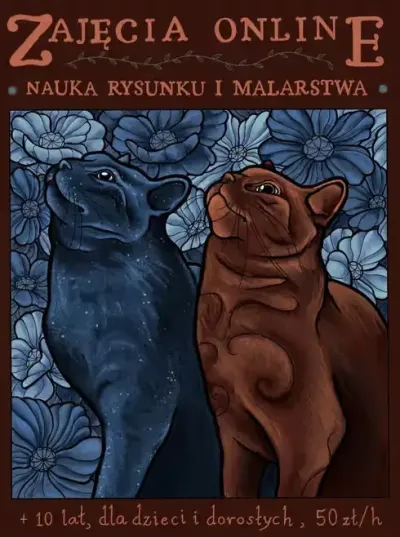 Lekcje rysunku i malarstwa — praca Marianna Zielińska, Łódź