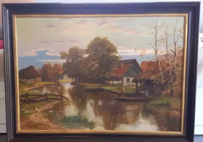 Leszek Piasecki -  Pejzaz — praca Teodora, Luzino