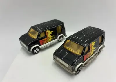Majorette no 250 1/65 Fourgon U.s. Van 2szt — praca Rafał, Podwody