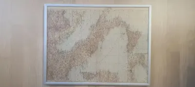 Mapa Włoch. Niemcy Trzecia Rzesza 1943 rok. — praca Michał, Bydgoszcz
