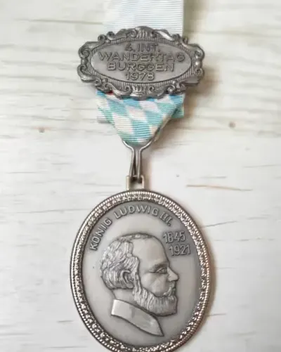Medal Ludwig III - 1845 - ..21 0statni król Bawarii — praca Danek, Gorzów Wielkopolski