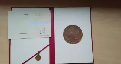 Medal,odznaka honorowa,legitymacja WRN w Bydgoszczy — praca Marek, Nakło nad Notecią
