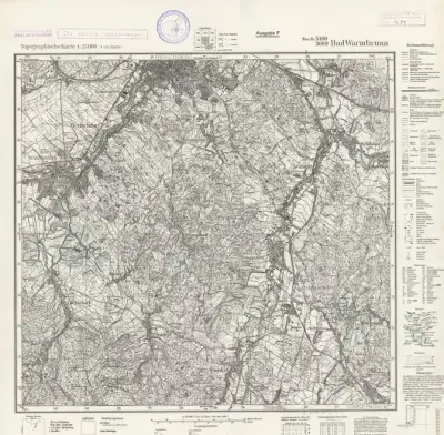 (Meßtischblatt) 1890 -1945  Reprint wszystkie arkusze map 1:25000. — praca Patryk, Jelenia Góra