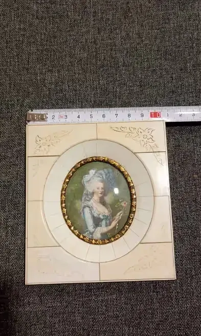 Miniatura olejna — praca Hubert, Piotrków Trybunalski