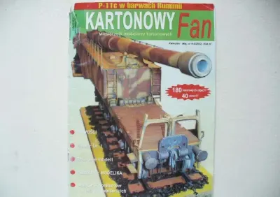 modele Kartonowy Fan 4/5 2000 — praca Radek, Jelenia Góra