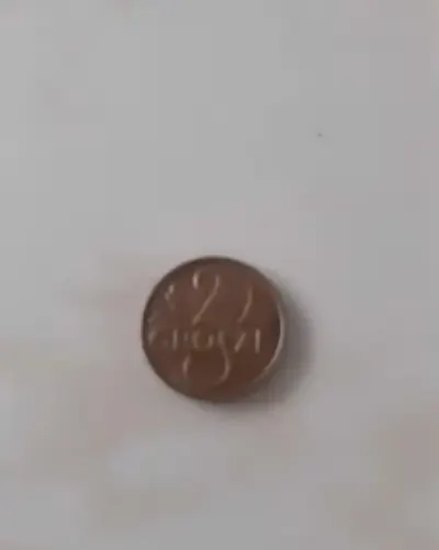 Moneta 2 gr rok 1937 — praca Andrzej, Łódź