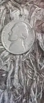 Moneta 5 centów odwrotka 1954r — praca Szymon, Bydgoszcz
