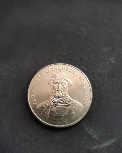 Moneta Kazimierz I Odnowiciel 1980r — praca Eryk, Toruń