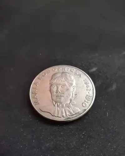 Moneta nominał 20 zł 1985r — praca Eryk, Toruń