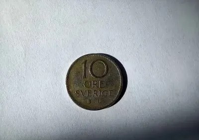 Moneta Szwecja - 10 ore 1971 /30/ — praca Andrzej, Podkowa Leśna