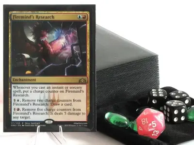 MTG Deck Spellslinger - Izzet Wizard + Akcesoria — praca Tomasz, Lwówek Śląski