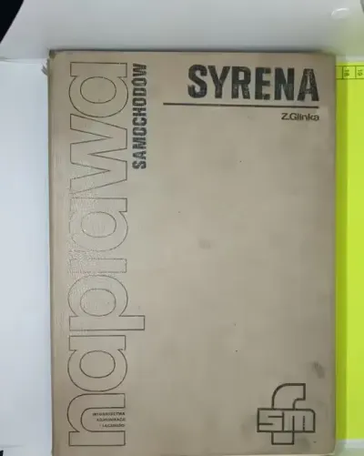 Naprawa samochodów Syrena Warszawa 1976 — praca Jan, Piotrków Trybunalski