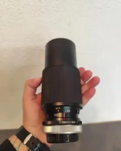 Obiektyw do aparatu vivitar 62 mm 75-205mm vintage retro prl — praca Galeria Rzeczy Niezwykłych, Bydgoszcz
