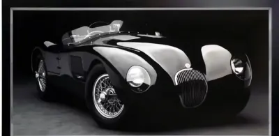 Obraz Jaguar C-TYPE, 1951 Kler — praca Karol, Wrocław
