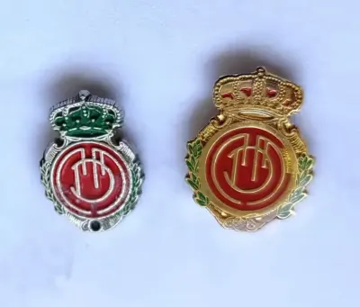 odznaka Real Mallorca komplet 2 szt. — praca Jarek, Solec Kujawski