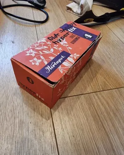 Opakowanie prl herbata Herbapol ziele dziurawca hyper fix — praca Jagoda, Toruń