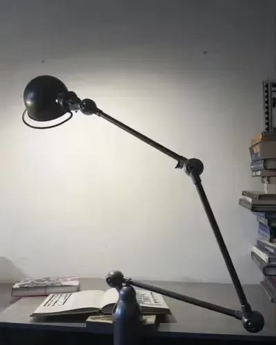 Oryginalna francuska lampa Jieldé „La Standard” – Lyon, Francja, lata 50./60. — praca Krzysztof M., Łódź