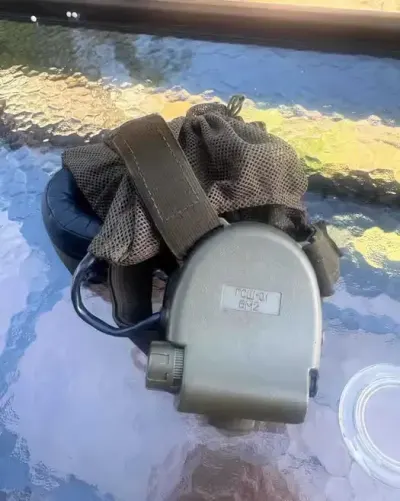ORYGINALNE słuchawki aktywne rosyjskie GSSH-01 / 6M2 ratnik ochrona słuchu SPRAWNE specnaz wojsko Escape From Tarkov — praca Krzysztof, Wrocław