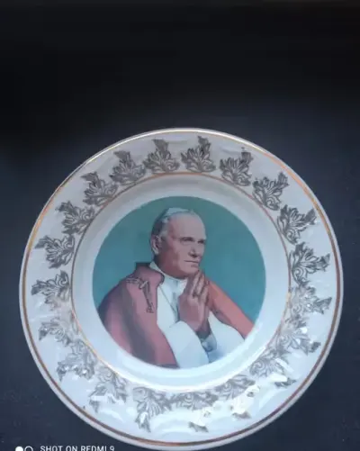 Patera ozdobna porcelana JP II Karolina Jaworzyna — praca Arpi, Wałbrzych