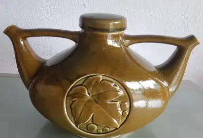 Piękne naczynie na wino - sygnatura 1307 — praca Danek, Gorzów Wielkopolski