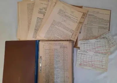 PKP Czyszczenie Cystern Projekty Racjonalizatorskie 1986 r. Zestaw Dokumentów — praca galeriaszafa, Bydgoszcz