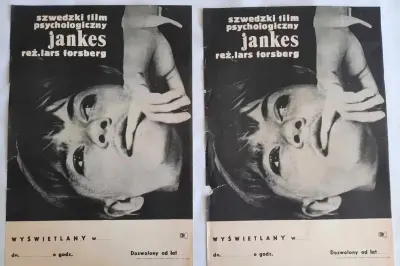 Plakat Filmowy Jankes ok. 1970 r. Oryginał Vintage PRL — praca galeriaszafa, Bydgoszcz
