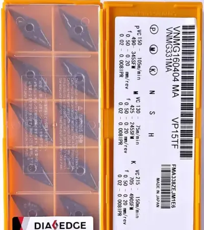 Płytki VNMG 160404 VP15TF Mitsubishi NIERDZEWKA — praca Piotrek, Lublin