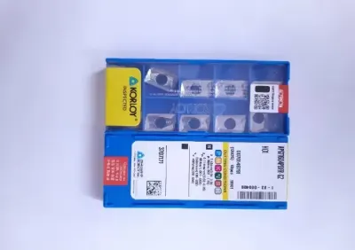 Płytki wieloostrzowe APGT 1604 PDFR G2 H01 KORLOY APKT aluminium — praca Piotrek, Lublin