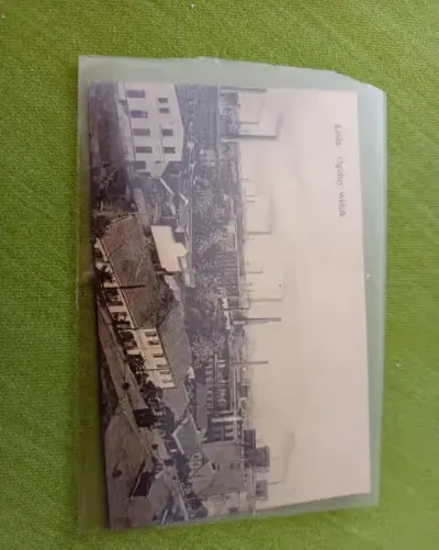 Pocztówka ŁÓDŹ widok ogólny 1917 rok oryginał. — praca Sylwester, Zgierz