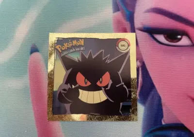 Pokemon Sticker Gengar G02 Artbox Nintendo 1999r. — praca Radosław, Inowrocław